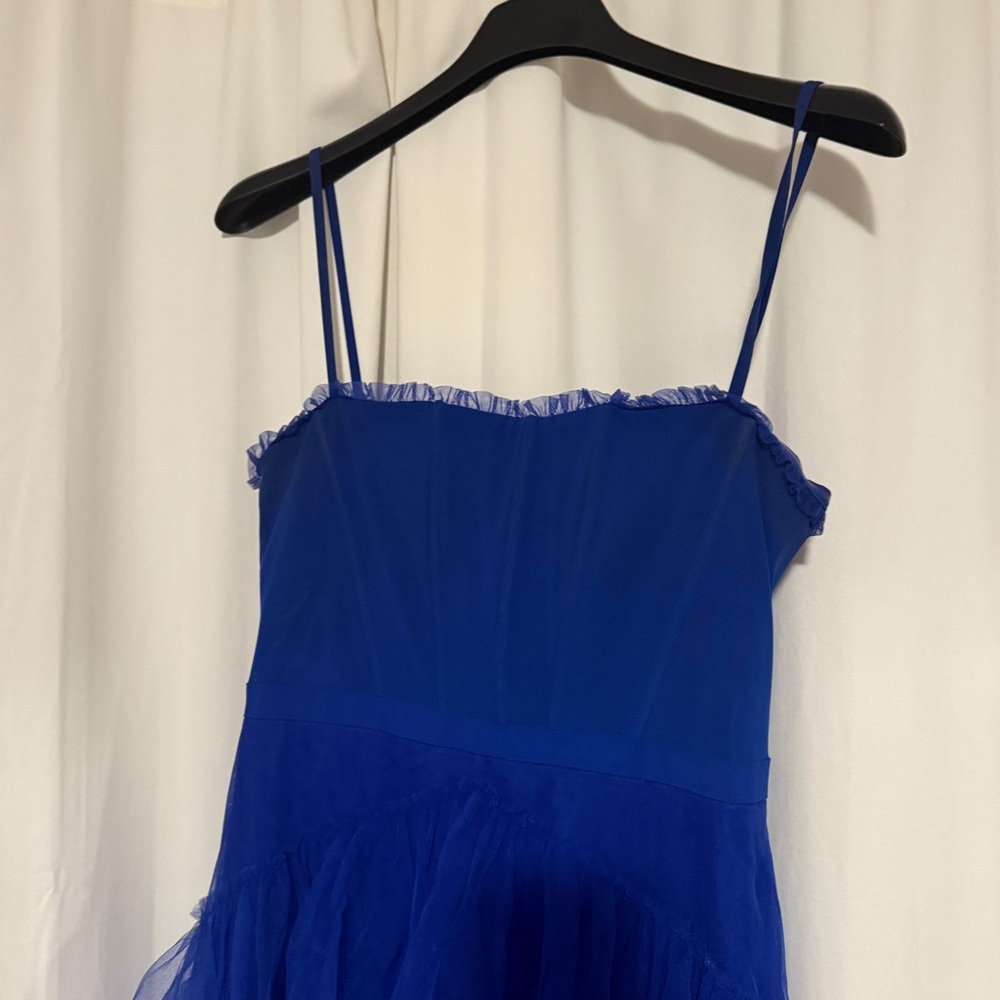 Royal bright blue Prom Dress